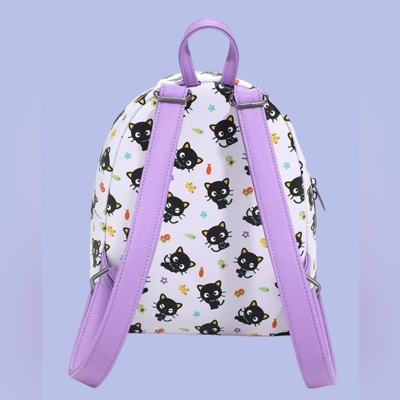 Loungefly Chococat Flowers Mini Backpack NWT - Picture 3 of 4